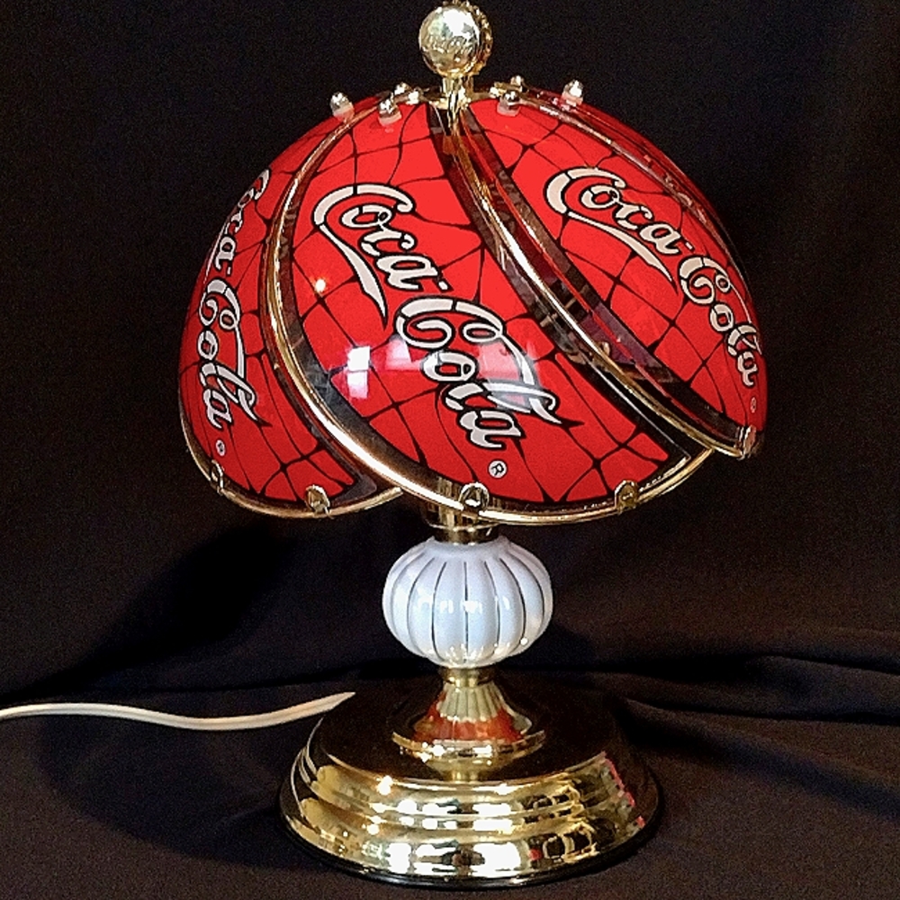 Vintage Coca Cola Lamp